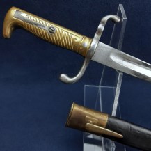 German Mauser M1871 Bayonet, 35th Reserve Infantry Regiment, dated 1874 by Weyersberg 3